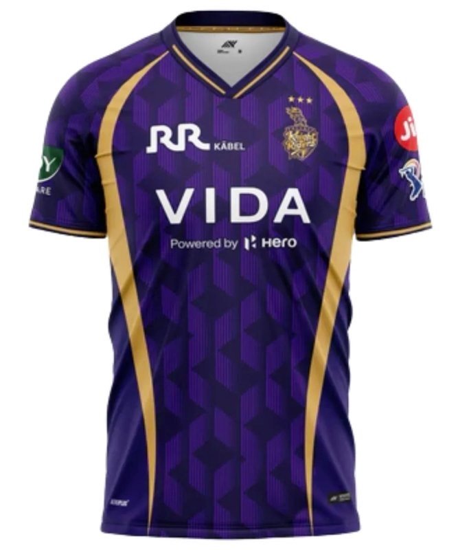Kolkata Knight Riders IPL Jersey 2026 – KKR