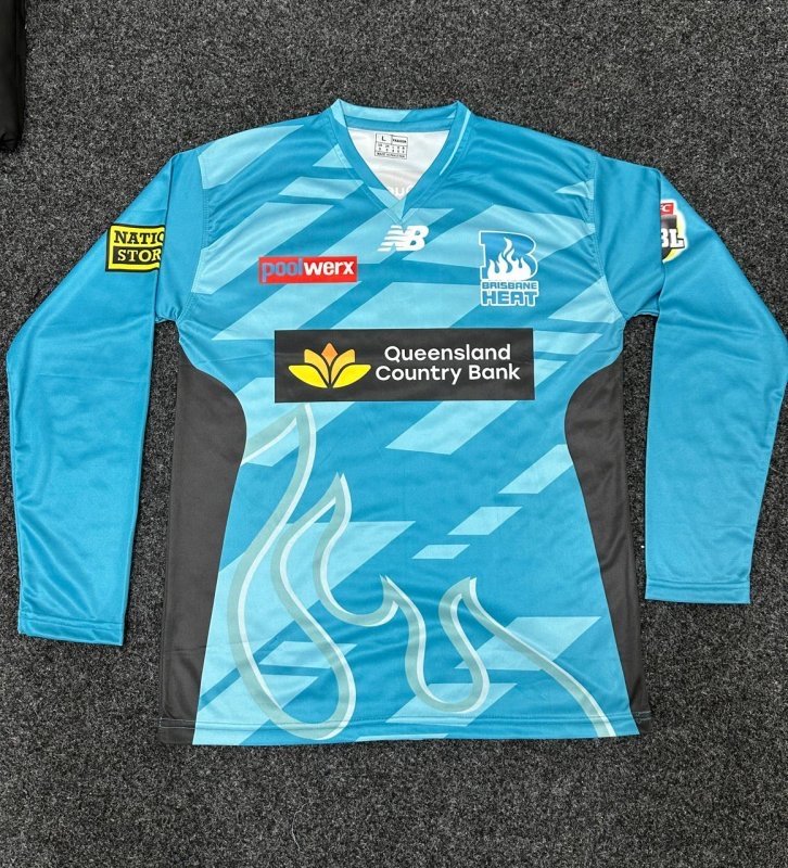 Brisbane Heat BBL Jersey Long Sleeve – Shaheen Afridi Version