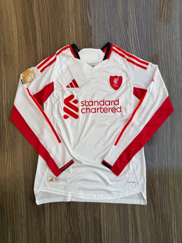 Liverpool FC 25/26 Away Jersey Full Sleeve