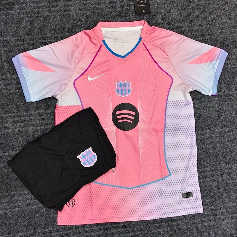 Barcelona Special Edition Pink 2025/26 Kids Kit