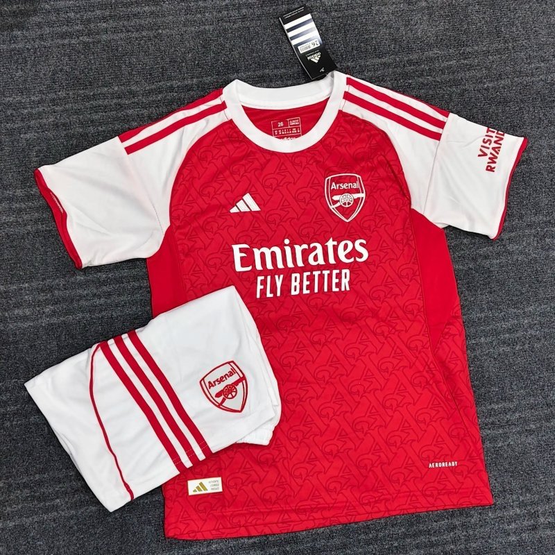 Arsenal Home Kids Kit 2025/26