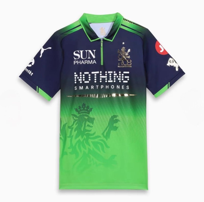 RCB Away Green IPL Jersey 2026 Virat Kohli Edition